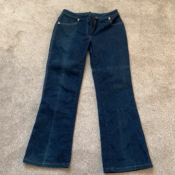 ST JOHN COLLECTION EXCELLENT CONDITION SIZE 2 dark denim - Picture 2 of 4